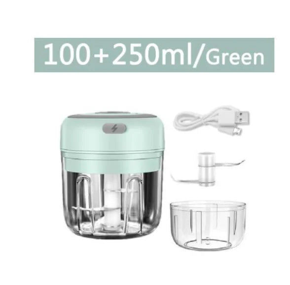 Electric Mini Garlic Chopper - Crystal Decor Shop