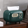 Retro Radio Tissue Holder - Crystal Decor Shop