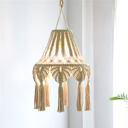 Macrame Hanging Lamp Shade